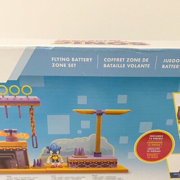 Sonic The Hedgehog Flying Battery Zone Interactive Set with Sonic Figure - Picture 7 of 16